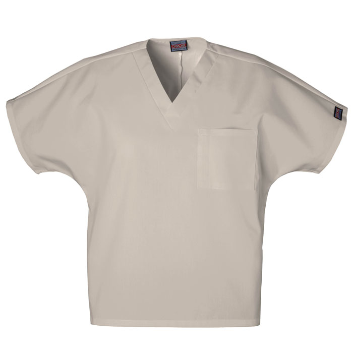 Cherokee-Workwear--4777-Unisex-V-Neck-Tunic-Scrub-Top