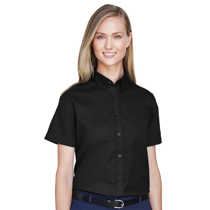 Ash City - Core 365 - 78194  - Ladies Optimum Short-Sleeve Twill Shirt
