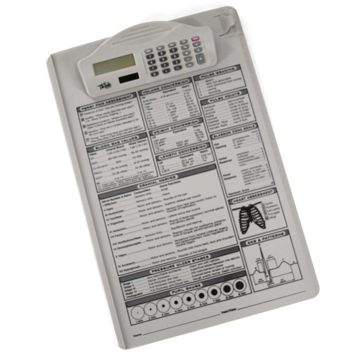 94504 - Nurse Clipboard with Calculator