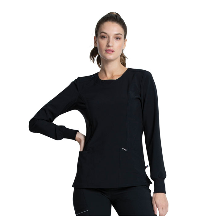 Infinity by Cherokee - CK781A - Long Sleeve V-Neck Top