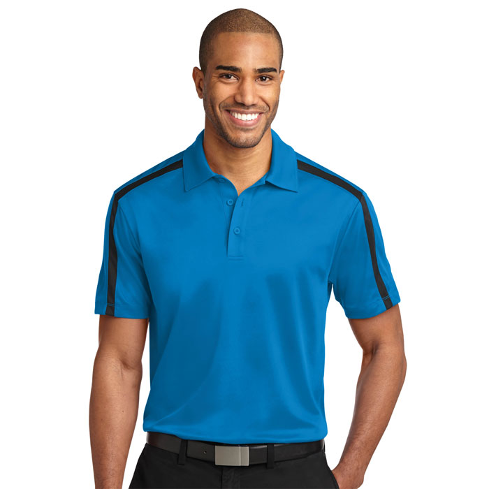 Port-Authority-K547-Mens-Silk-Touch-Performance-Colorblock-Stripe--Polo