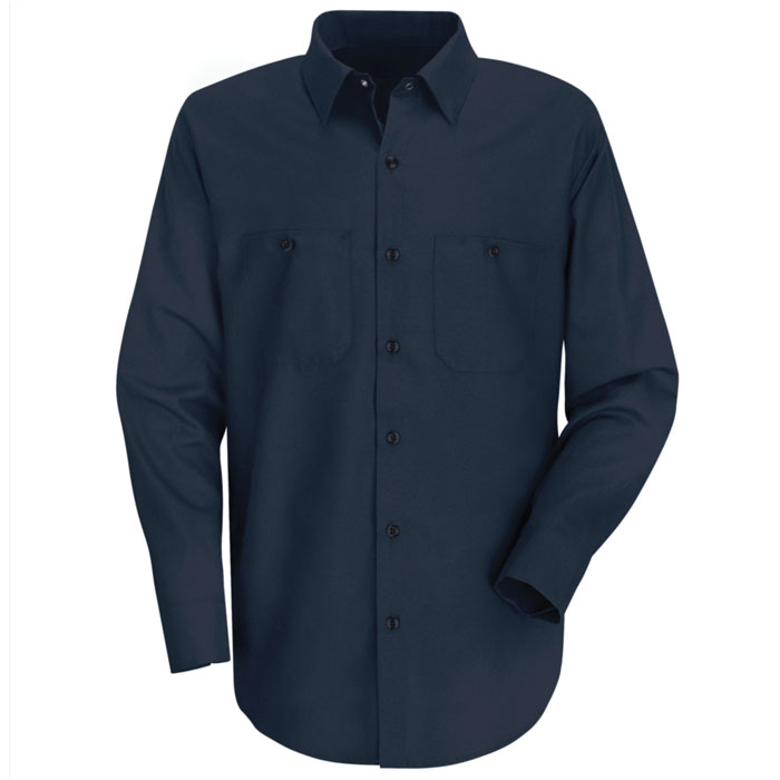 RedKap® - SC30 - Long Sleeve Wrinkle-Resistant Cotton Work Shirt