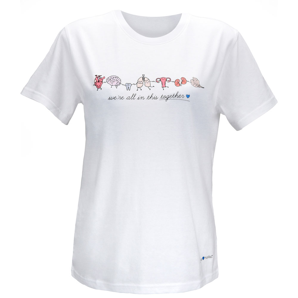 NurseMates - Ladies Organ Party Tee Shirt - NA00529