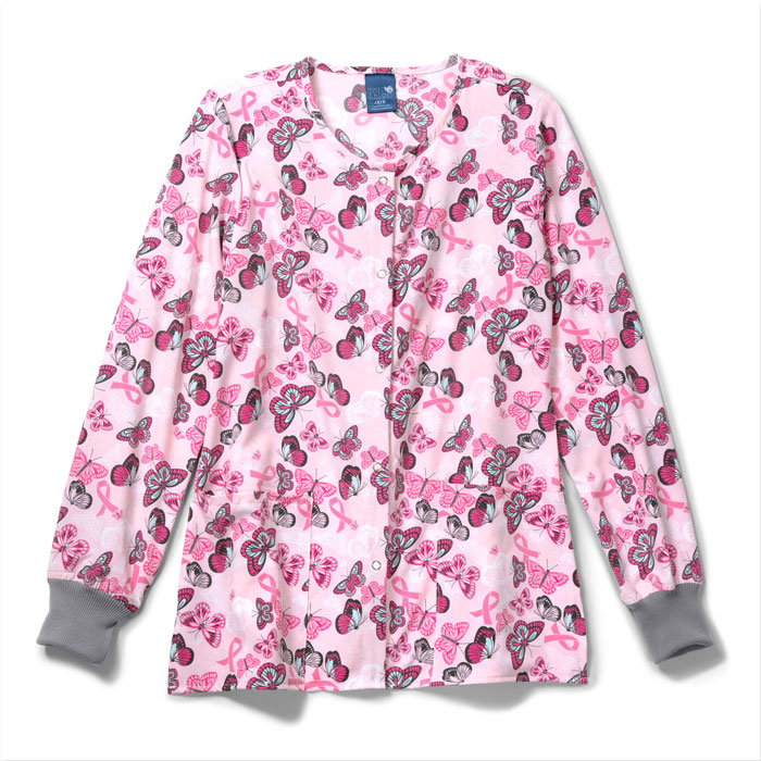 Zoe and Chloe - Z85213-SRST - Womens Printed Warm-Up Jacket - SOARING STRENGTH