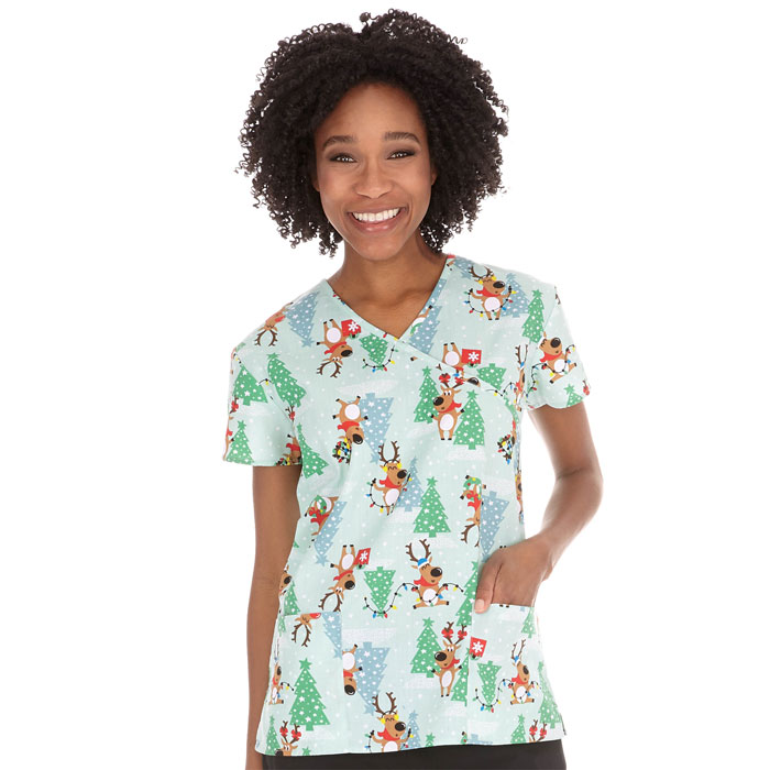 Christmas Scrubs Christmas Scrub Tops