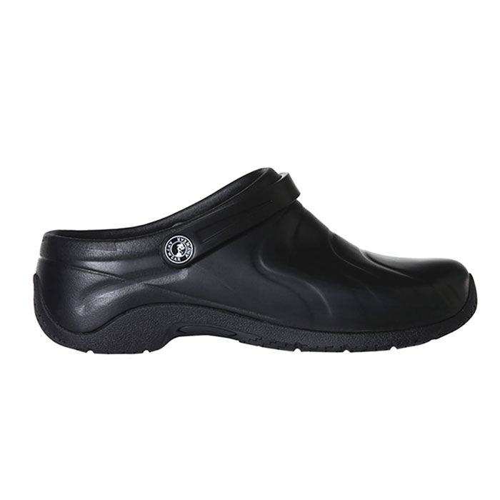 Anywear - Ladies Clog with Backstrap - ZONE-BLK