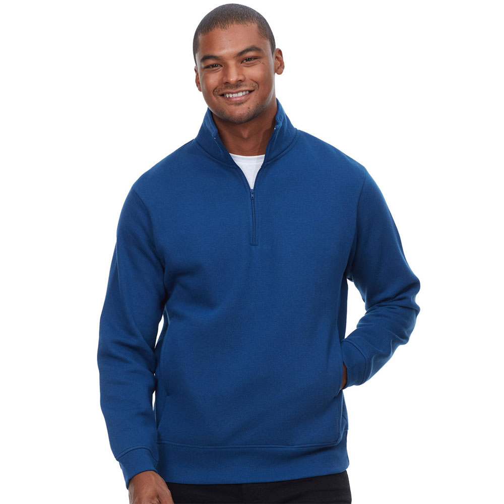 Threadfast - 320Q - Unisex Ultimate Fleece Quater-Zip Sweatshirt