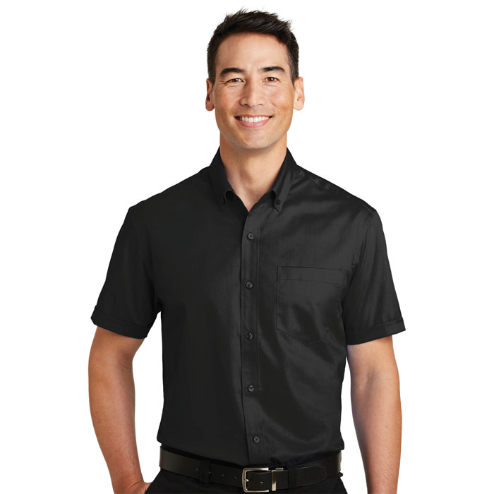 Port Authority - S664 - Mens Short Sleeve SuperPro Twill Shirt