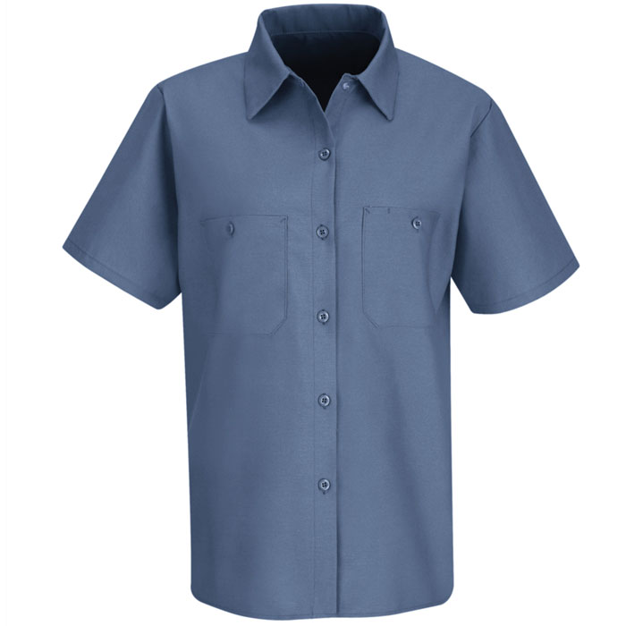 Red Kap - SP23 - Womens Short Sleeve Industrial Work Shirt