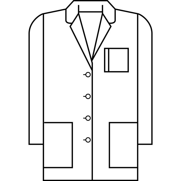 lab coat coloring pages - photo #33