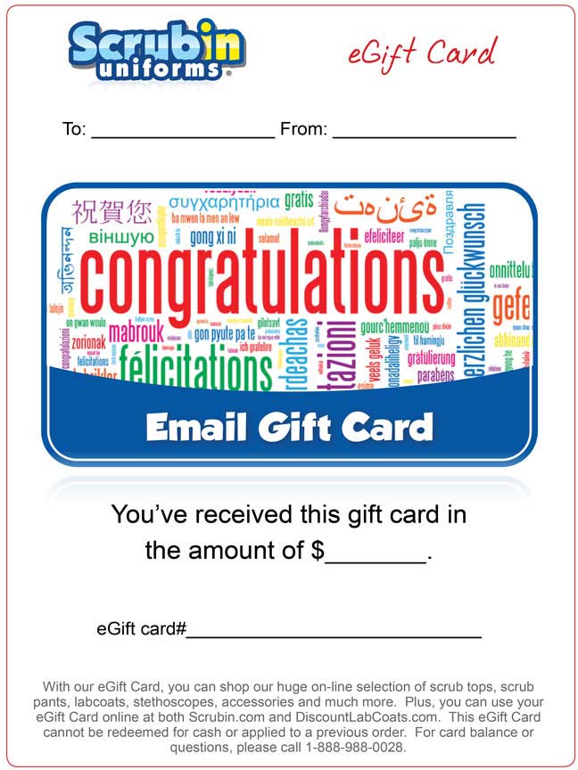 eGift Card - Gift Certificate - Gift Card - Gift Certificates - Gift Cards