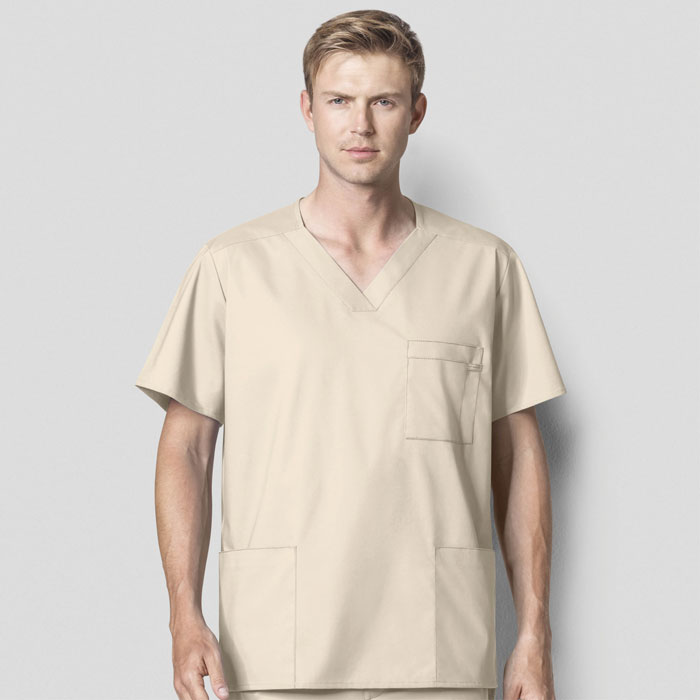 WonderWink-WonderWORK-103-Mens-V-Neck-Top