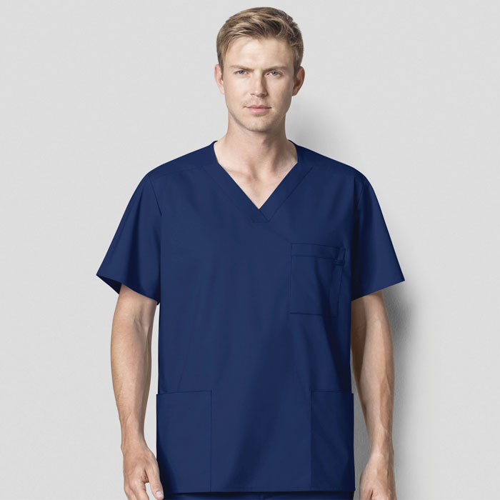 WonderWink-WonderWORK-103-Mens-V-Neck-Top