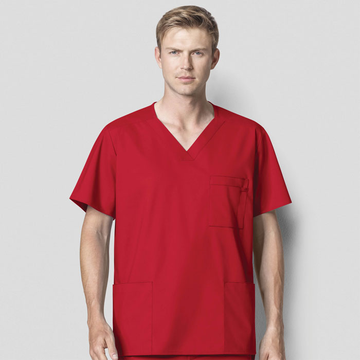 WonderWink-WonderWORK-103-Mens-V-Neck-Top