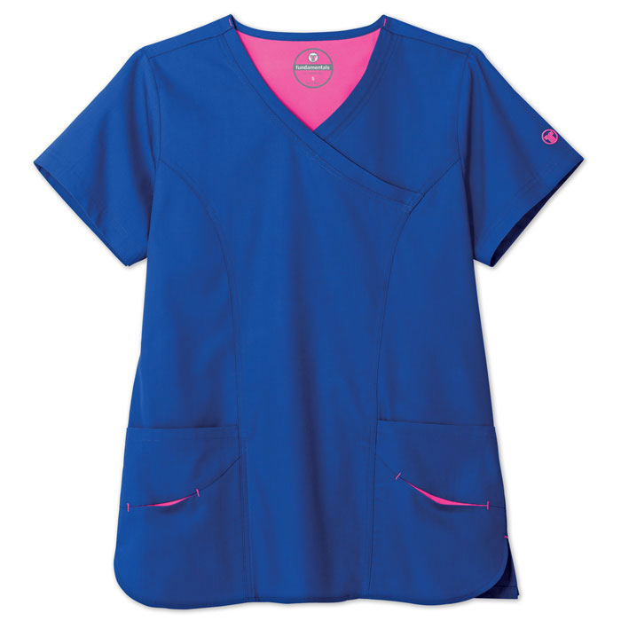 Fundamentals - 14371 - Smiley Pocket Scrub Top