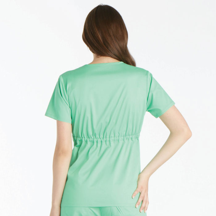 Luxe by Cherokee, Mock Wrap Scrub Top