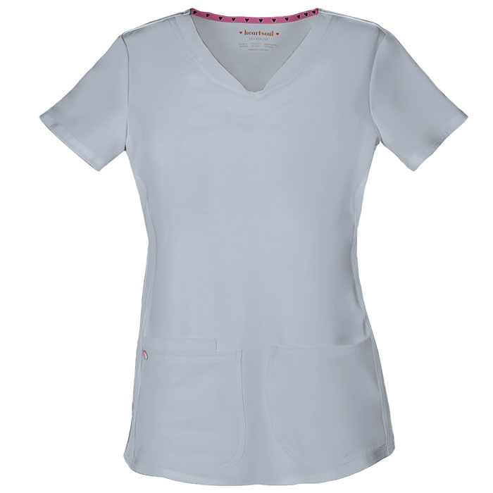HeartSoul-20710-Pitter-Pat-Shaped-V-Neck-Top