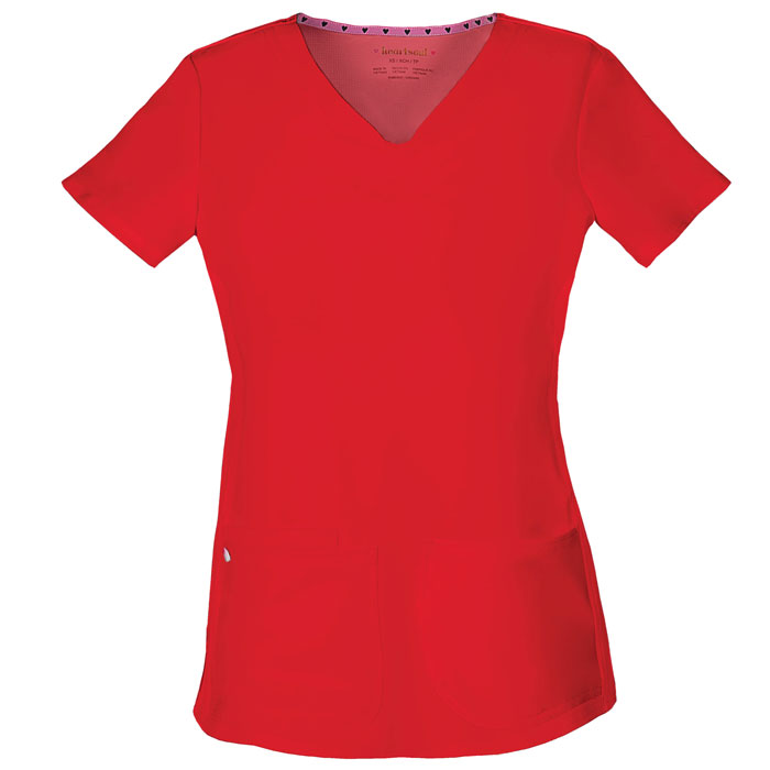 HeartSoul-20710-Pitter-Pat-Shaped-V-Neck-Top