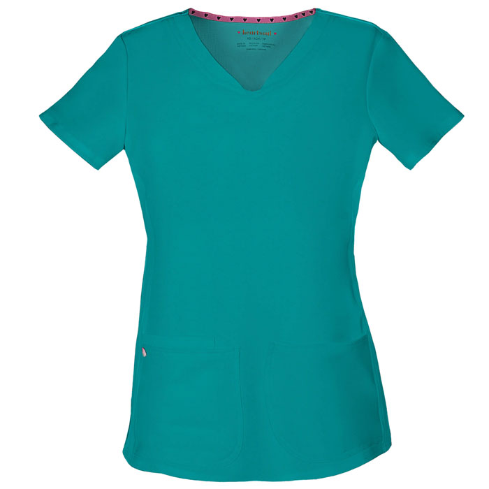 HeartSoul-20710-Pitter-Pat-Shaped-V-Neck-Top