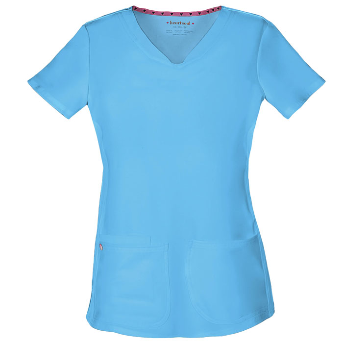 HeartSoul-20710-Pitter-Pat-Shaped-V-Neck-Top
