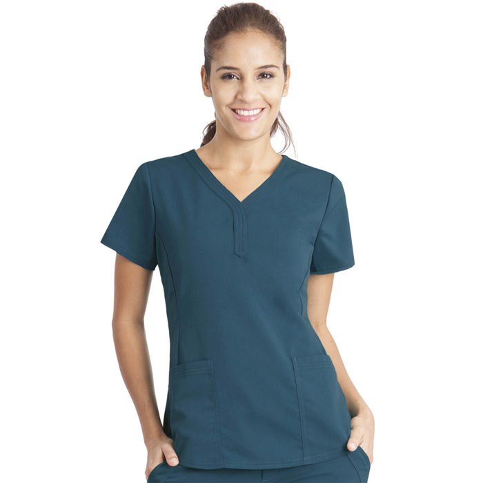 Healing-Hands-Purple-Label-2167-Jane-2-Pkt-V-Neck-Scrub-Top.