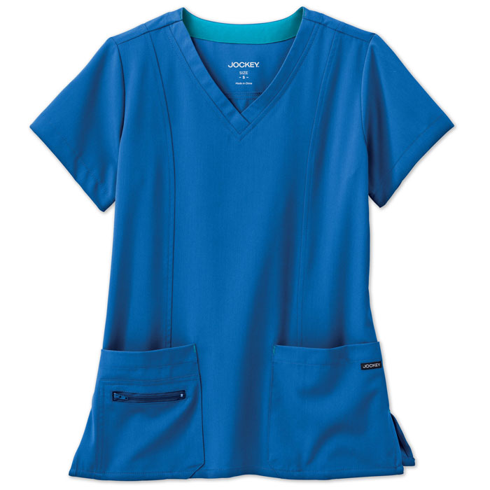 Jockey-Modern-2309-Ladies-Modern-V-Scrub-Top