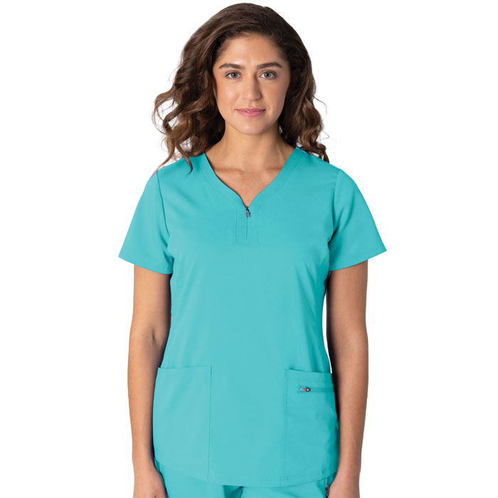 Healing Hands Purple Label - HH2341 - Jeni Zipper Scrub Top