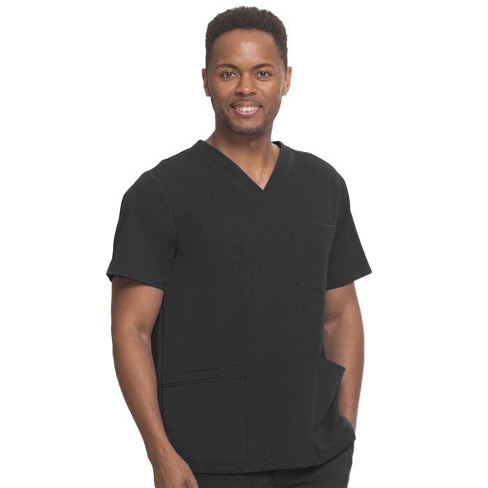 HH-Works-2590-Matthew-4-Pkt-Back-Yoke-Mens-V-Neck-Scrub-Top