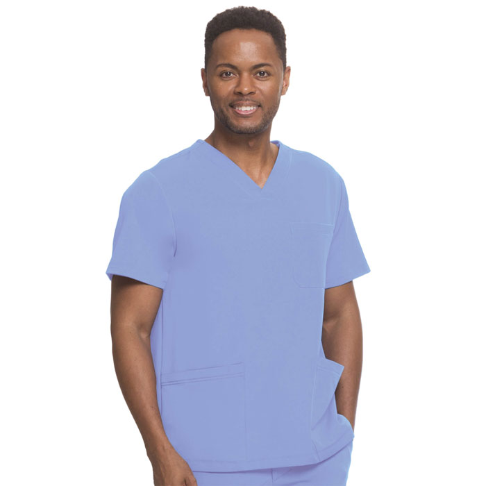 HH-Works-2590-Matthew-4-Pkt-Back-Yoke-Mens-V-Neck-Scrub-Top