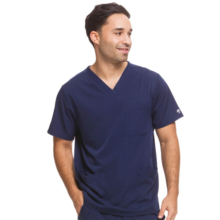 HH-Works-2590-Matthew-4-Pkt-Back-Yoke-Mens-V-Neck-Scrub-Top