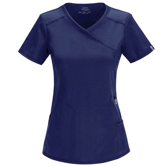 Infinity-by-Cherokee-2625A-Mock-Wrap-Scrub-Top