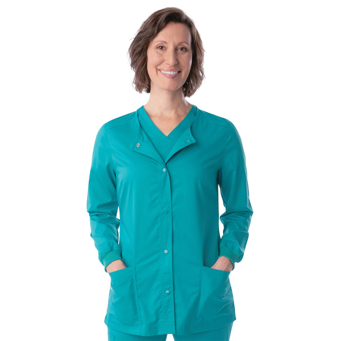 Landau-Proflex-Womens-Modern-Crewneck-Warmup-With-Knit-Cuffs-3038