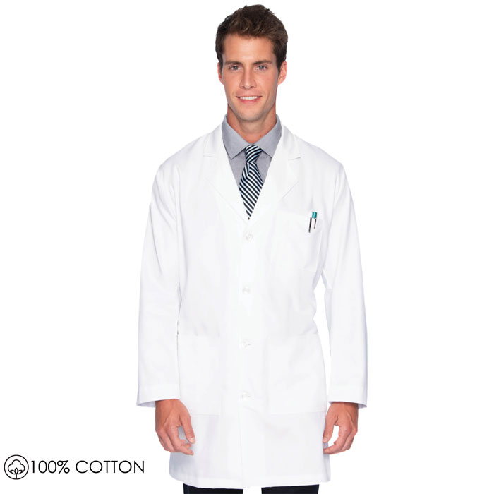 Landau-Uniforms-Mens-Lab-Coat-3124-WWF