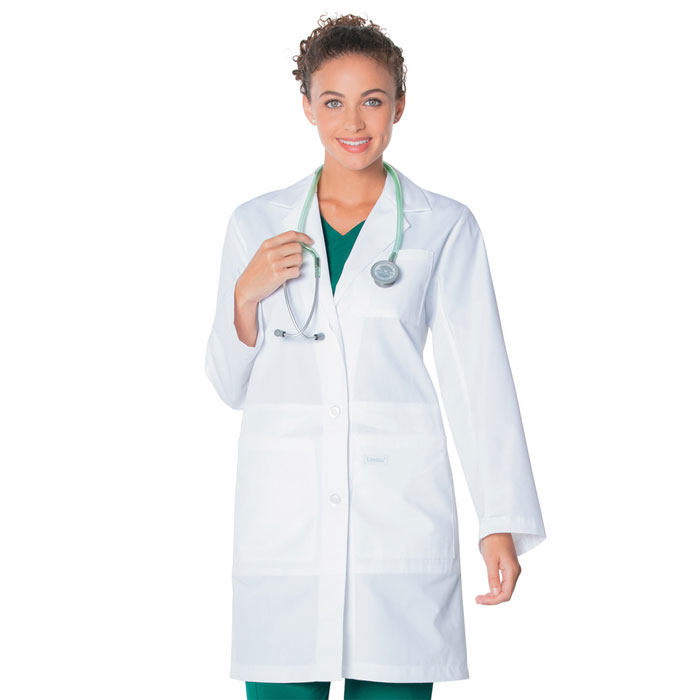 Landau Uniforms - Womens Traditional Notebook Lab Coat - 3165