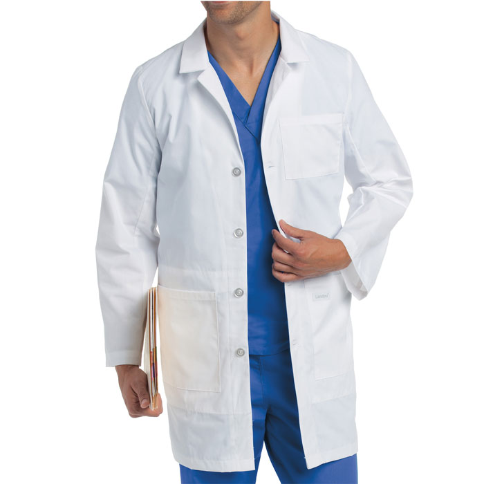 Landau Uniforms - Mens Notebook Labcoat - 3174