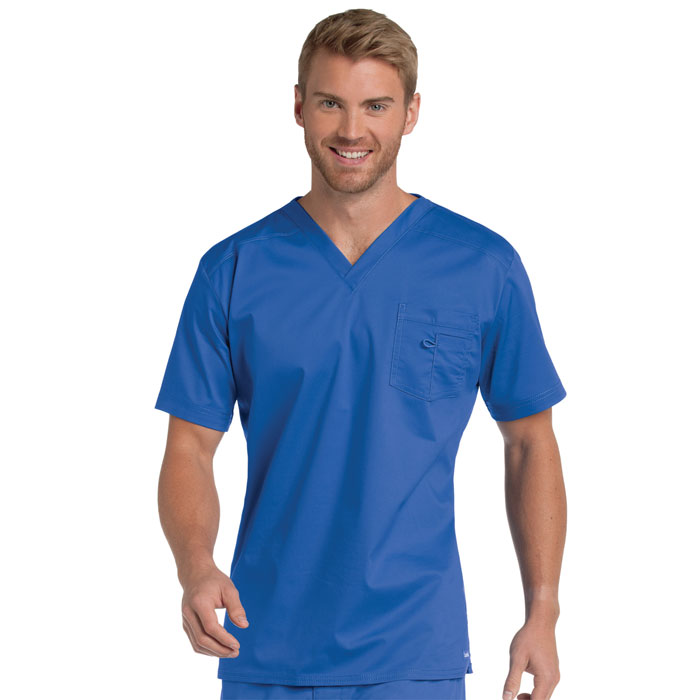 Landau-Mens-Stretch-V-Neck-Top-4098