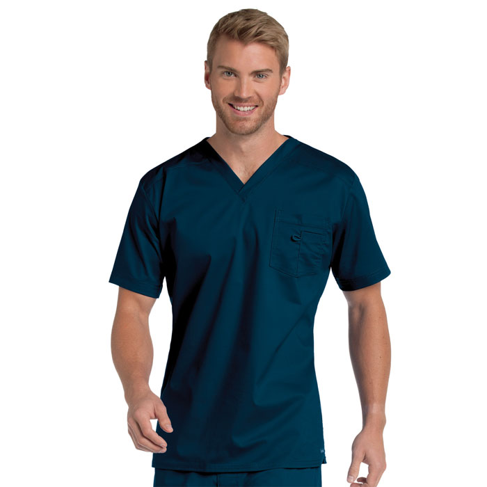 Landau-Mens-Stretch-V-Neck-Top-4098