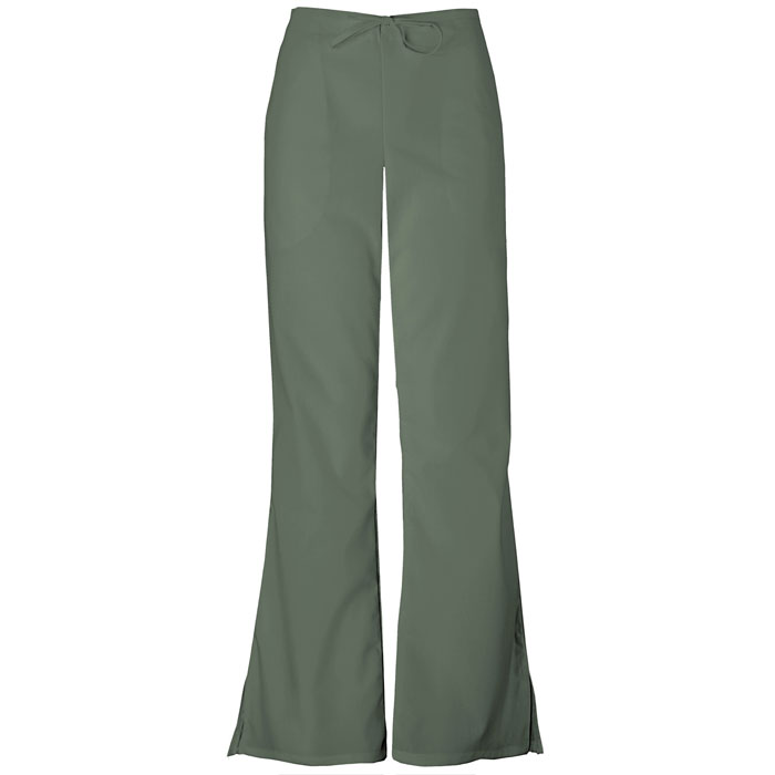 Cherokee-Workwear-4101-Natural-Rise-Flare-Leg-Drawstring-Pant