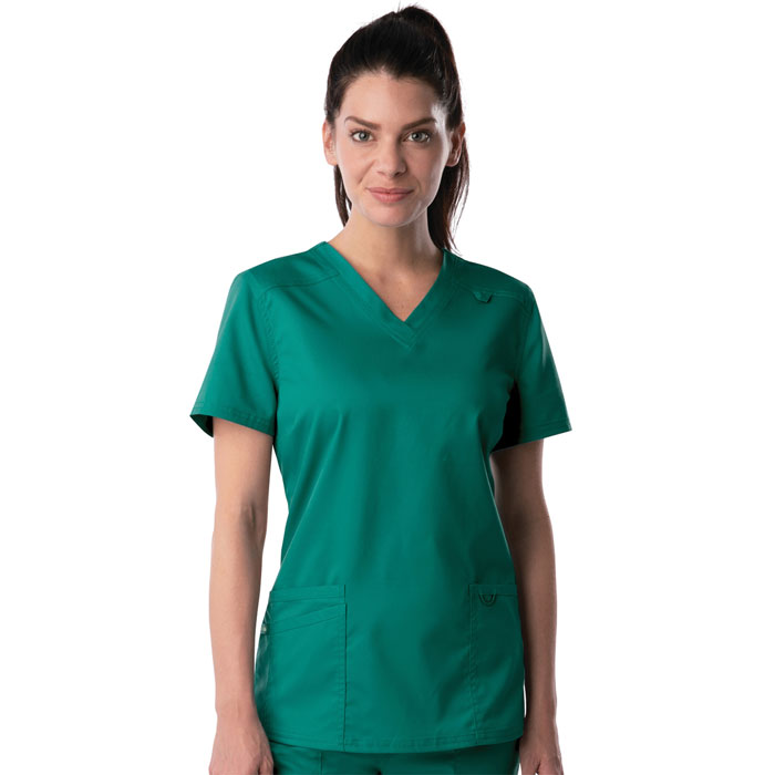 Landau-Proflex-Womens-Modern-V-Neck-Tunic-4160
