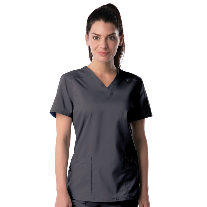 Landau-Proflex-Womens-Modern-V-Neck-Tunic-4160