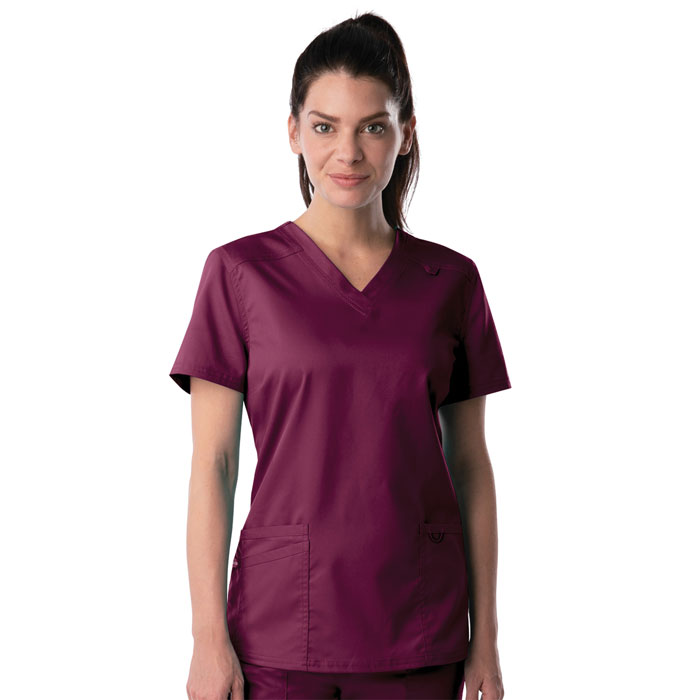 Landau-Proflex-Womens-Modern-V-Neck-Tunic-4160