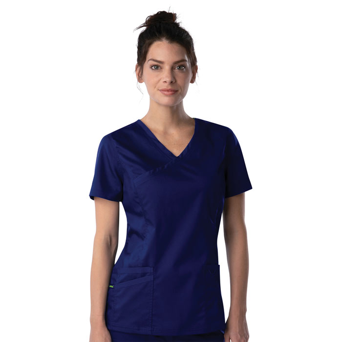 Landau-Proflex-Womens-Modern-Faux-Surplice-Tunic-4161