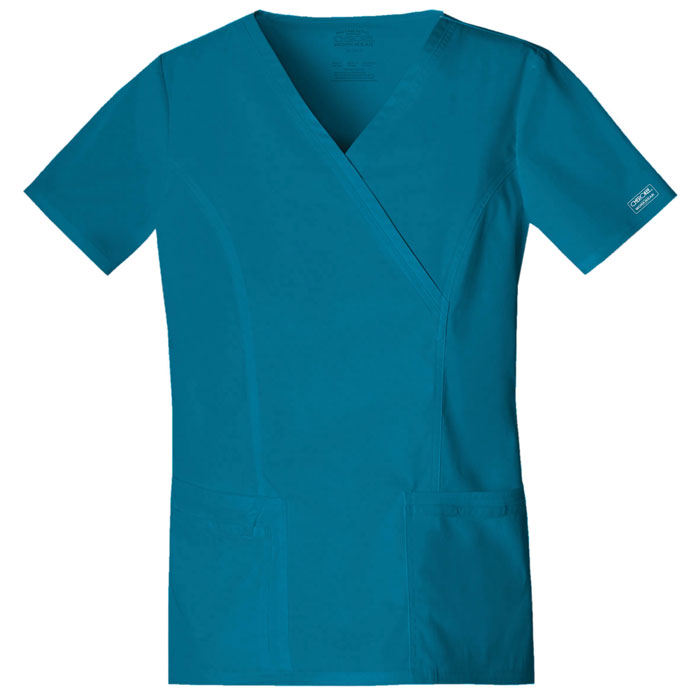 Cherokee-Core-Stretch-4728-Mock-Wrap-Scrub-Top