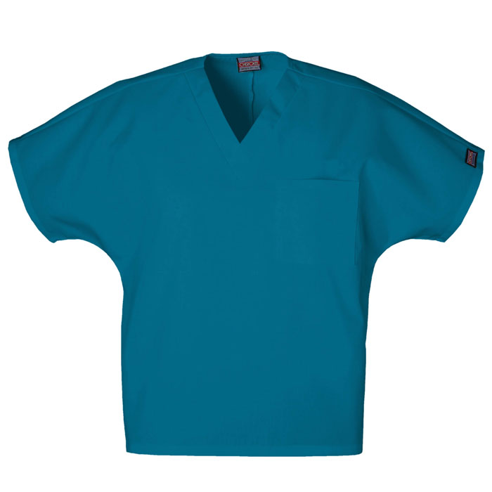 Cherokee-Workwear--4777-Unisex-V-Neck-Tunic-Scrub-Top