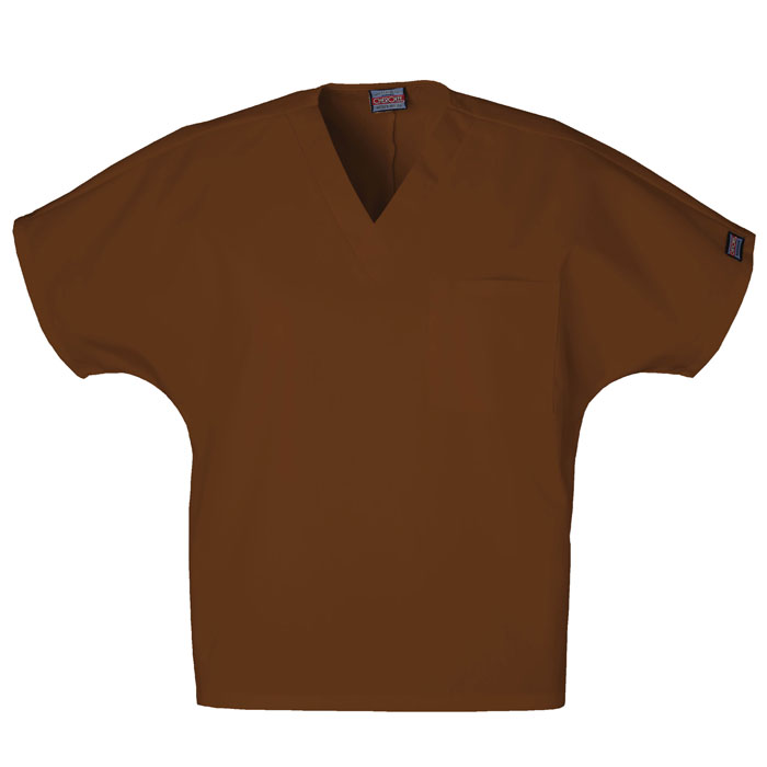 Cherokee-Workwear--4777-Unisex-V-Neck-Tunic-Scrub-Top