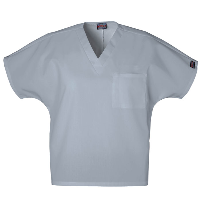 Cherokee-Workwear--4777-Unisex-V-Neck-Tunic-Scrub-Top