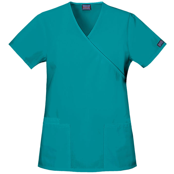 Cherokee-Workwear--4801-Mock-Wrap-Tunic-Scrub-Top