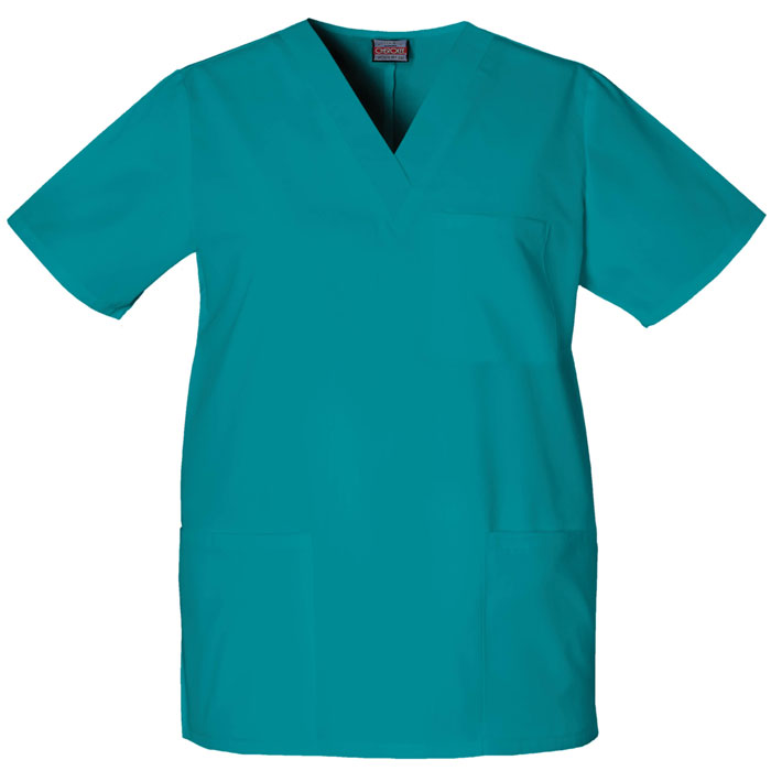 Cherokee-Workwear--4876-Unisex-V-Neck-Top