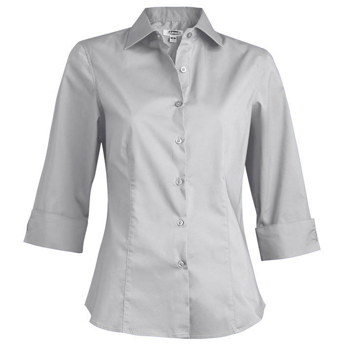 5033-Ladies'-Tailored-Full-Placket-Stretch-Blouse
