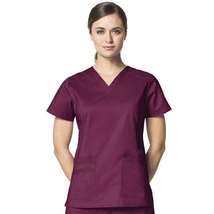 WonderFLEX-6108-Verity-V-Neck-Scrub-Top